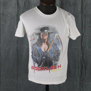 Wrestling Shirt - Backlash Undertaker Graphic - Men's Small